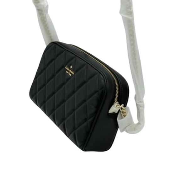 RETAIL PRICE $359 Kate Spade Quilted Leather Carey Chain Camera Bag*NWT - Picture 6 of 11